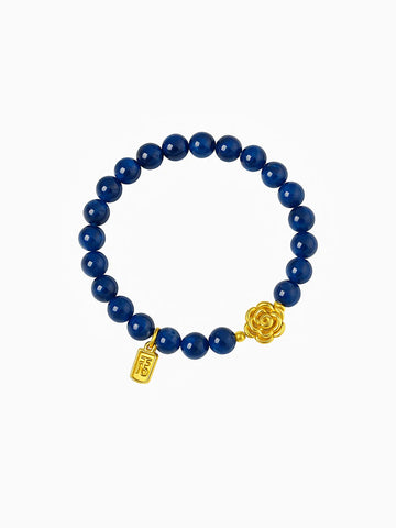 Oriental Elegance Lapis Lazuli Bracelet
