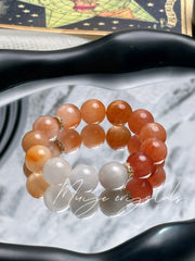Elegant Rabbit Fur Crystal Bracelet