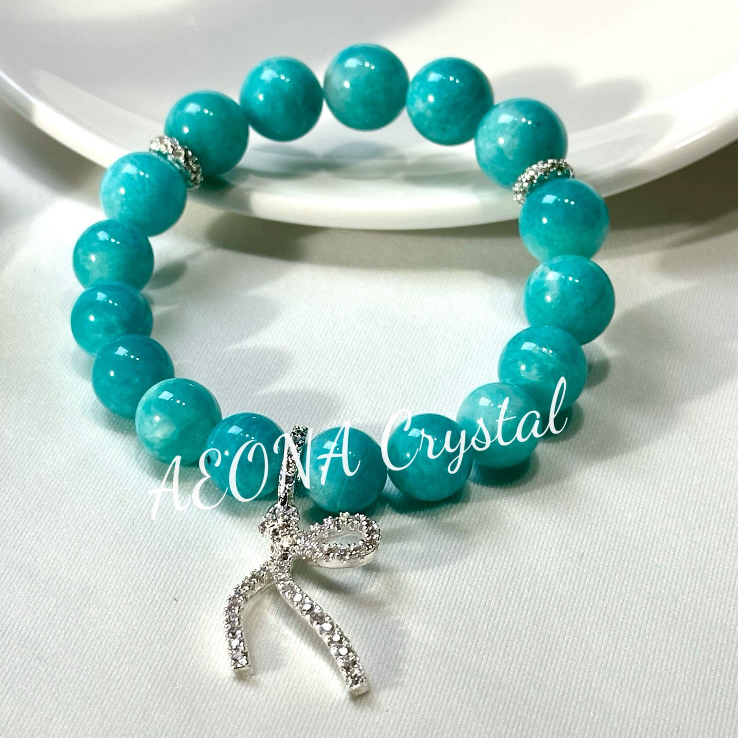 Bracelet à sept cristaux avec signification symbolique