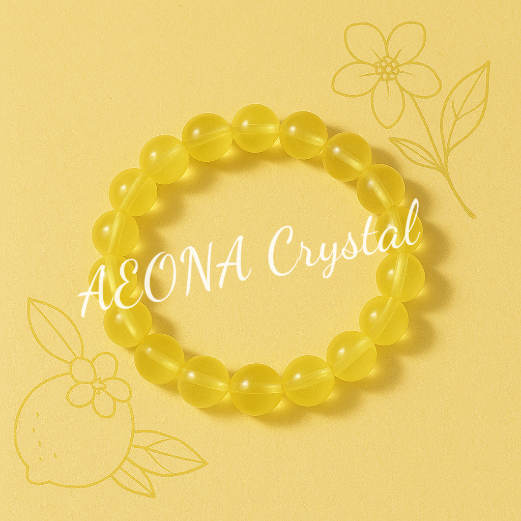 “Lemon Light” Citrine Bracelet